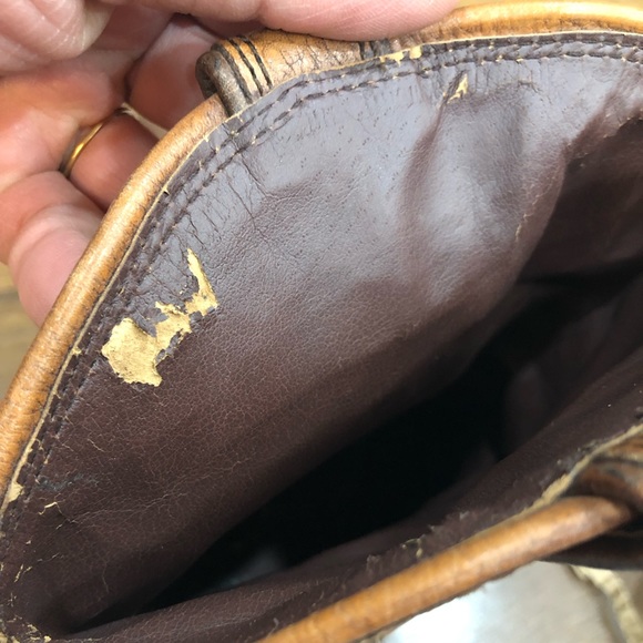 Lucky Brand Leather Cowboy Boots Women’s Size 8.5 Distressed Look - Picture 11 of 11